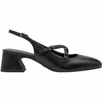 Tamaris Leren slingback-ballerinas