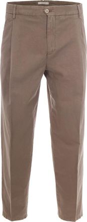BRIGLIA 1949 Beige Regular Flat Front Pants