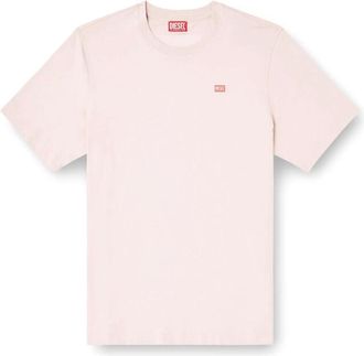 Diesel Tops, Heren, Roze, XL, Katoen, T-Adjust-V10 T-shirt