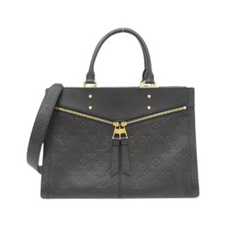 Louis Vuitton Pre-owned Monogram Empreinte Tas - Dames - Pre-owned - Zwart - Maat: ONE Size Leer