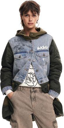 Desigual CHAQ_BUDAPEST_MICKEY, 4002 CAQUI, M, Green, M