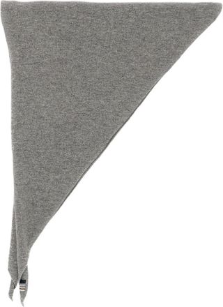 Extreme Cashmere Grey Bandana Cashmere-Blend Triangle Scarf