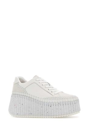 Chlo&eacute; White Sneaker