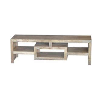 Jaipur Furniture Yoga Large Plazma Unit - Mango Wood - L40 x W145 x H45 cm - Light Finish in Brown