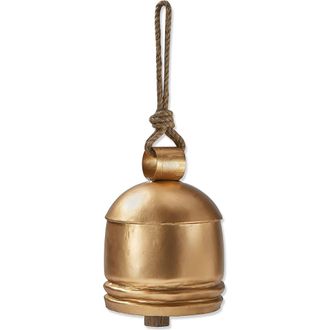 Tag Classic Artisan XL Gold Bell Decorative Holiday Object in Yellow at Nordstrom