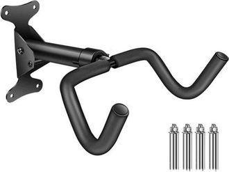 No Brand Portabicicletas De Pared, Acero Inoxidable, Capacidad De Carga De 30 Kg, &Aacute;ngulo De Direcci&oacute;n Ajustable, Portabicicletas Telesc&oacute;pico De Pared