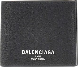 Balenciaga Grained leather bi-fold wallet Man One Size