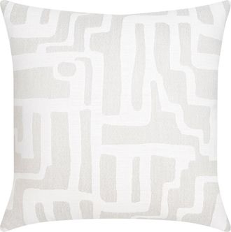 Elaine Smith Noble Indoor & Outdoor Woven Accent Pillow in Alabaster at Nordstrom, Size 12X20