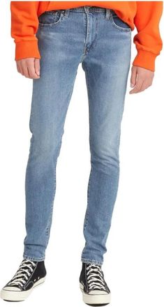 Levi's Skinny Taper Broeken - Heren - Skinny Jeans - Blauw - W29 L32 - Jeans