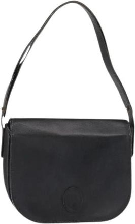 Dior Pre-owned Vintage Leren Schoudertas - Dames - Vintage Schoudertas - Zwart - ONE Size - Leer - Vintage