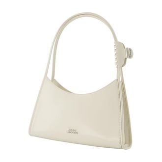 Marc Jacobs Cowhide Leather Shoulder Bag - White