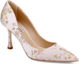 Badgley Mischka Wonder Pointed Toe Pump in Light Pink at Nordstrom, Size 5.5