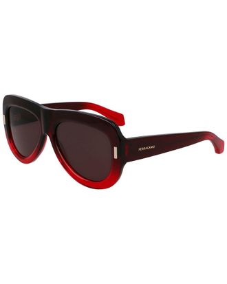 Ferragamo Ferragamo Womens Classic Logo 57mm Sunglasses