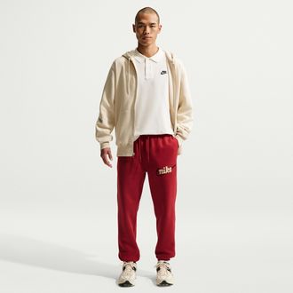 Nike Mens Nike Sportswear Club Fleece Jogger Pants in Red | IF0699-613