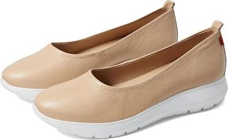 Marc Joseph New York James Street Flats Womens Nude Napa Leather HTAT1064