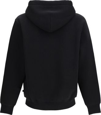 Alpha Industries Mens Desert Hoodie With Print Black Cotton; Polyester Sweatshirts Sweater