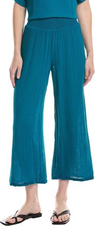 Michael Stars Medina Smocked Waist Cropped Pant