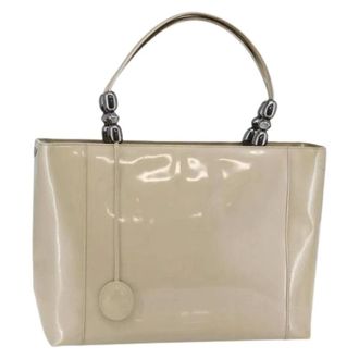 Dior Pre-owned Handbags, female, Beige, Size: ONE SIZE Pre-owned Vintage Tote Bag