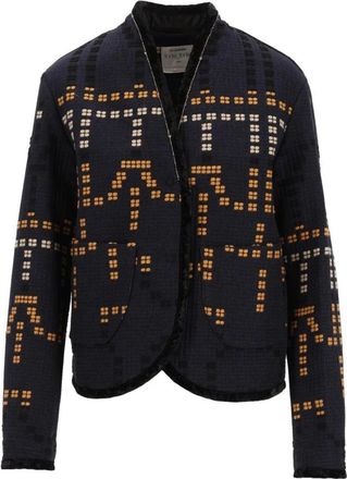Forte_Forte Samarcanda Jacquard Jas - Dames - Blazers - Veelkleurig - S - Jassen