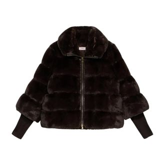 Oltre Dames, Jassen, Bruin, Maat: 3XL Poliester