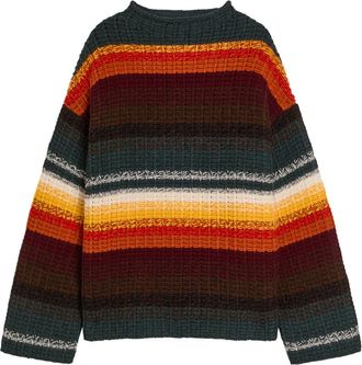 Khaite Yanis Striped Cashmere Jumper - Multicoloured 1 - S (UK8-10 / S)