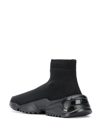 Ferragamo Devin Parker Sneaker - Black