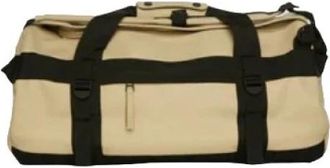 Rains Hilo Weekendtas - unisex - Weekendtassen - Beige - ONE Size - Polyester - Tassen