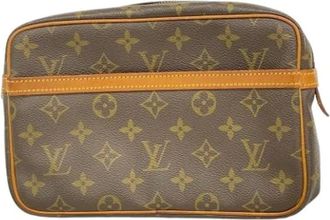 Louis Vuitton Pre-owned Cross Body Bags, male, Brown, Size: ONE SIZE Pre-owned Clutch Bag