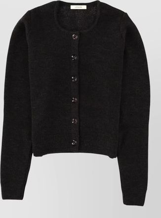 Christophe Lemaire crew neck knitwear long sleeve ribbed style