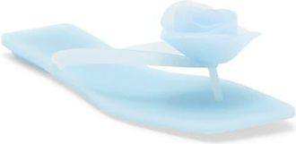 Jeffrey Campbell Sweeten Flip Flop in Light Blue Matte at Nordstrom, Size 10