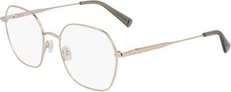 Longchamp Gouden Brillenmonturen Lo 2152 Zonnebril - unisex - Brillen - Geel - 53 MM - Accessoires