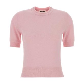 Jil Sander Dames, Truien, Roze, Maat: M Wol