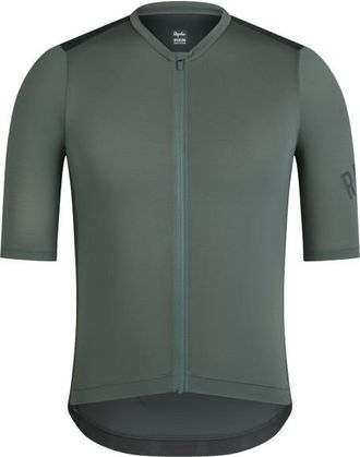 Rapha Pro Team Training Jersey Velotrikot f&uuml;r Herren | oliv/grau