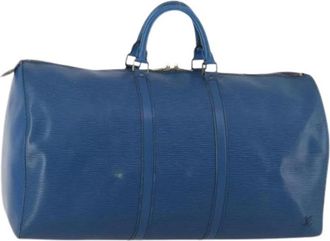 Louis Vuitton Pre-owned Weekend Bags, female, Blue, Size: ONE SIZE Pre-owned Boston Bag