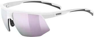 Uvex Aerios Mirror S3 Velobrille - Unisex | wei&szlig;