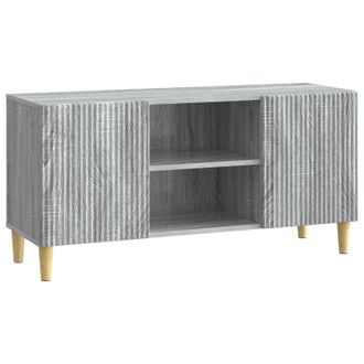 vidaXL Mueble De Tv Gris Sonoma 102 X 34,5 X 50 Cm Vidaxl