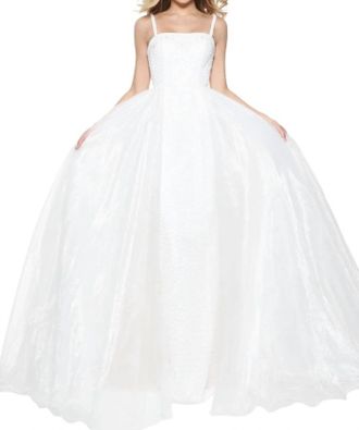 Sherri Hill A-Line Wedding Dress In Ivory