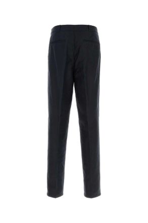 Brunello Cucinelli C2485 Exterior: Cotton Linen Pantaloni Trousers