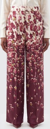 F.R.S. For Restless Sleepers F. R.S FOR RESTLESS SLEEPERS Pantaloni palazzo in viscosa con stampa floreale e vita alta