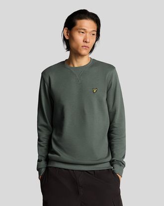 Lyle & Scott Rondhals Sweatshirt - Groen