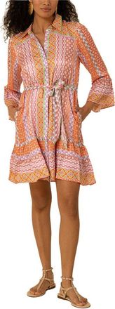 Hale Bob Hale Bob Julieta Silk-Blend Mini Dress