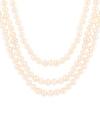 Splendid Pearls 8-9Mm Freshwater Pearl Endless 80In Necklace