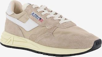 Autry Niedrige Materialmix-Schnürsneakers Reelwind