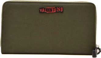 Valentino Garavani Wallet/Kaarthouder - Dames - Portefeuilles - Groen - ONE Size - Accessoires