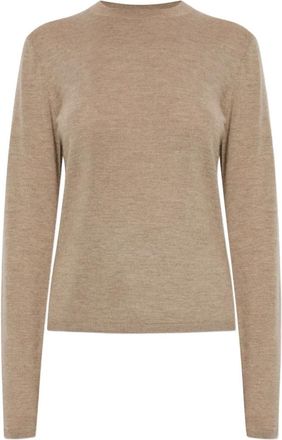 Max Mara Kasjmieren breigoed - Dames - Truien - Beige - Maat: M Kasjmier