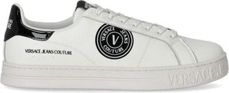 Versace Jeans Couture Heren, Schoenen, Wit, Maat: 43 EU Leer