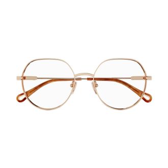 Chlo&eacute; Ch0137o Geometric Gold-tone Eyeglasses