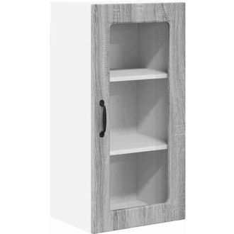 vidaXL Kitchen Cabinet Grey Sonoma 40 x 31 x 80 cm Engineered Wood vidaXL