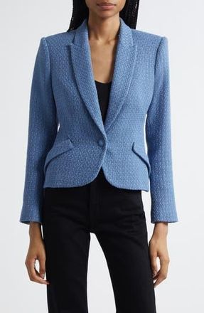 L'agence Jennah Blazer in Harbor Blue/Good Luck Chain at Nordstrom Rack, Size 14