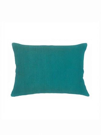 Anaya with Love So Soft Linen Pillow with Down Alternative Insert in Teal at Nordstrom, Size 1Ft 8In X 1Ft 8In
